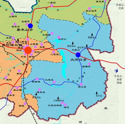 大河口乡（锡林郭勒盟）行政区划